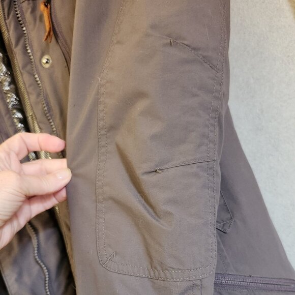 [COLUMBIA] Women's Omni Heat Thermal Hooded Olive Green Winter Insulated Jacket - Picture 11 of 16